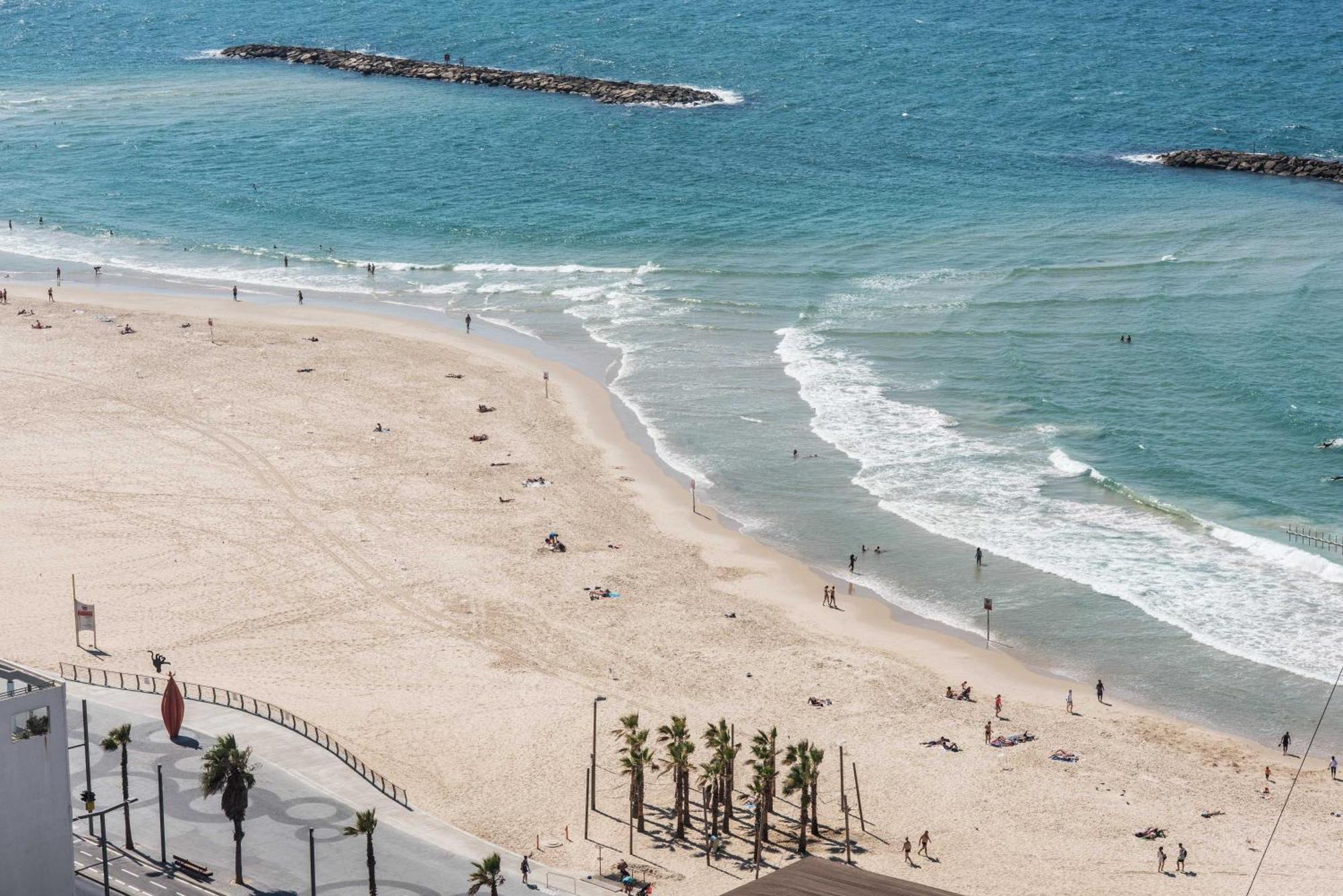 Superb Beachfront Apartments With Shelter By Sea N' Rent Tel-Aviv Szoba fotó